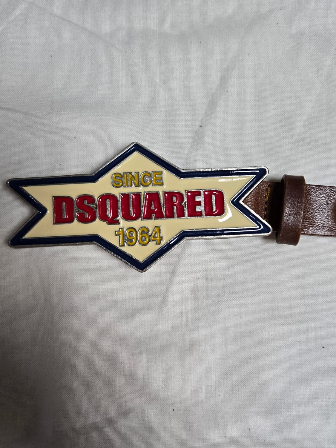 디스퀘어드 슬림 가죽밸트 상품이미지2