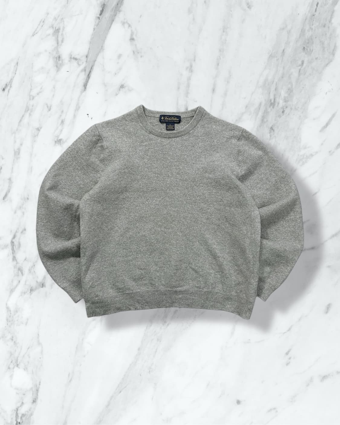 브룩스 브라더스 메리노 울 그레이 니트  상품이미지1