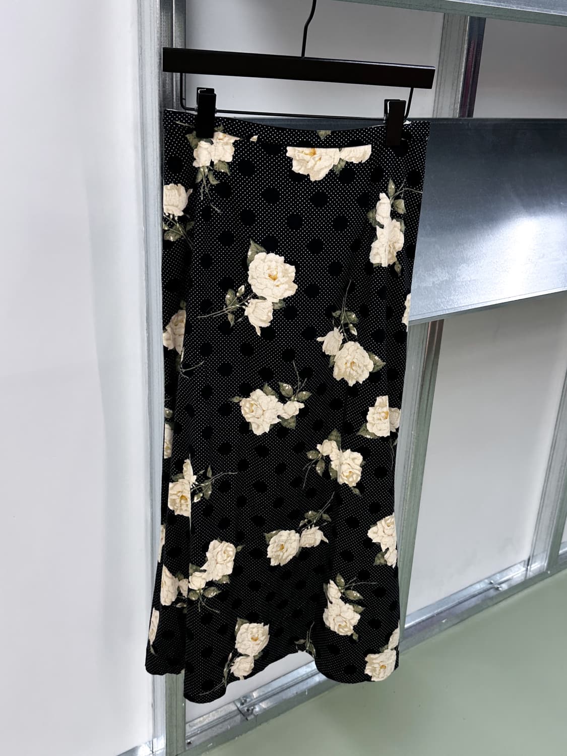 pink house dot rose long skirt 상품이미지1