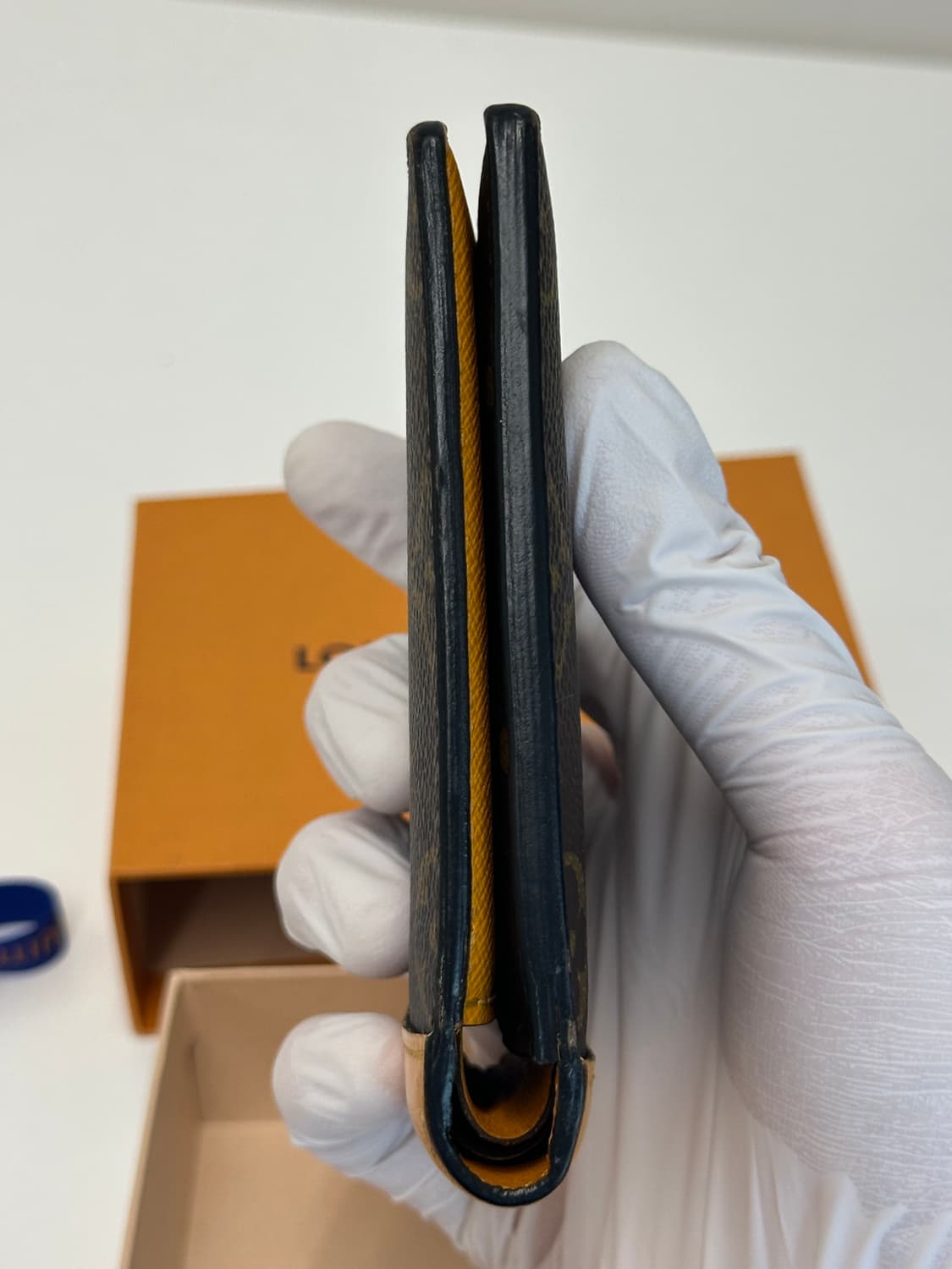 A / 루이비통 멀티플 월릿 모노그램 마카사르 사프란 옐로우 상품이미지8