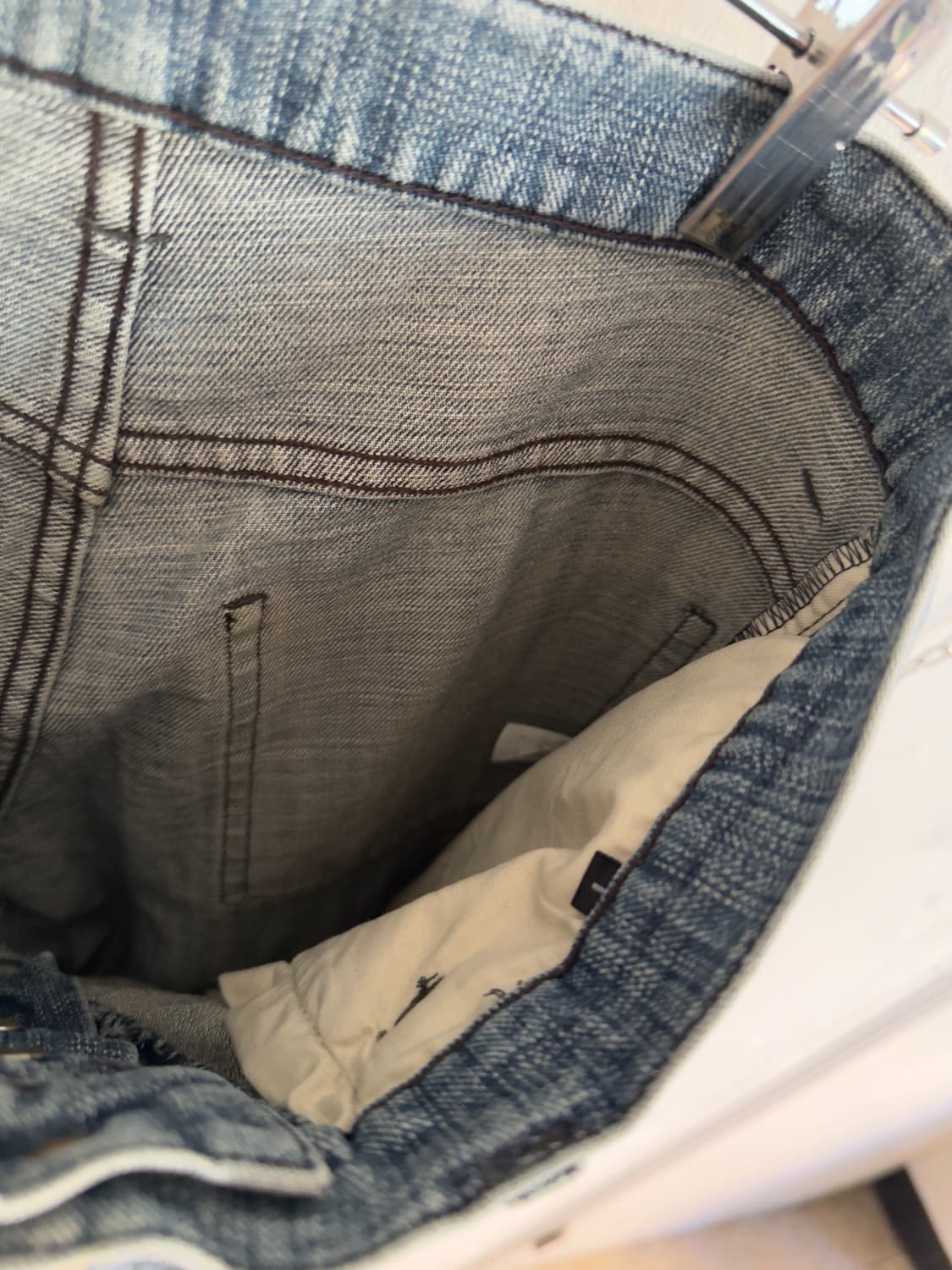 어태치먼트 초기 사치코 디스트로이드 데님팬츠 상품이미지7