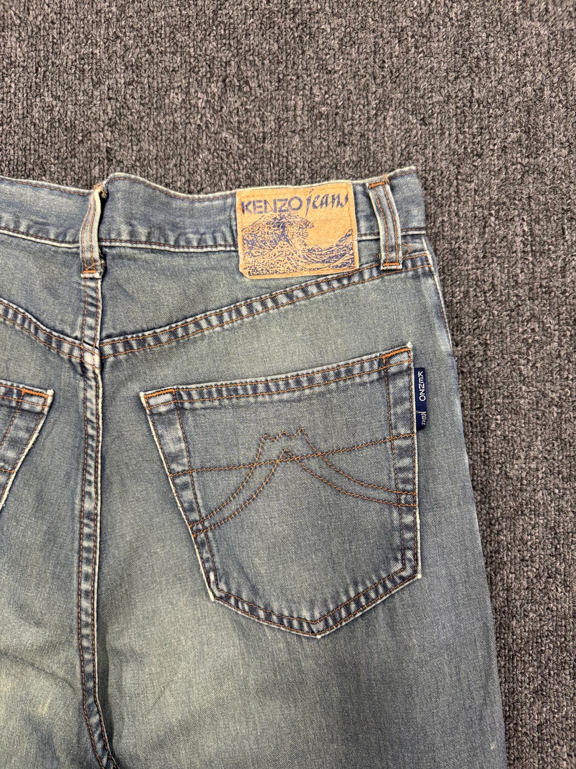 OS)Kenzo Jeans 빈티지 워싱 데님팬츠 상품이미지6