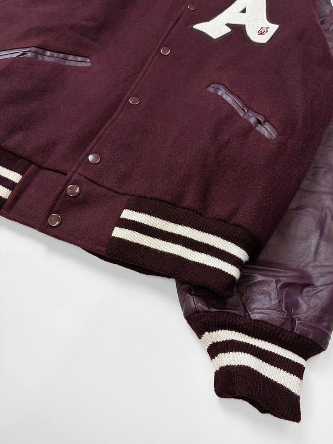 90s Vintage Cran Barry 바시티 자켓 PN5301 상품이미지4