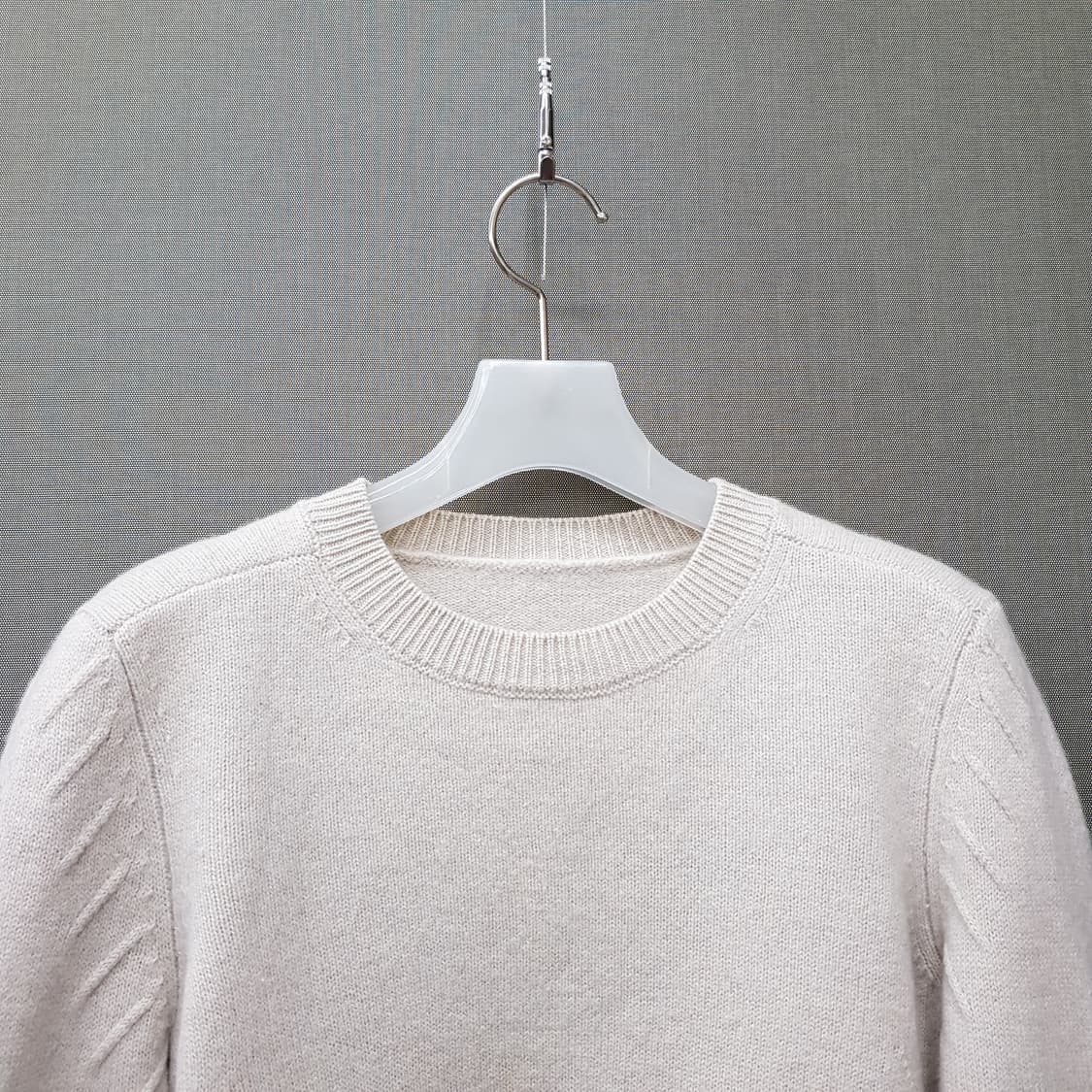 컬러 포인트 캐시미어 니트 스웨터 M사이즈 상품이미지2