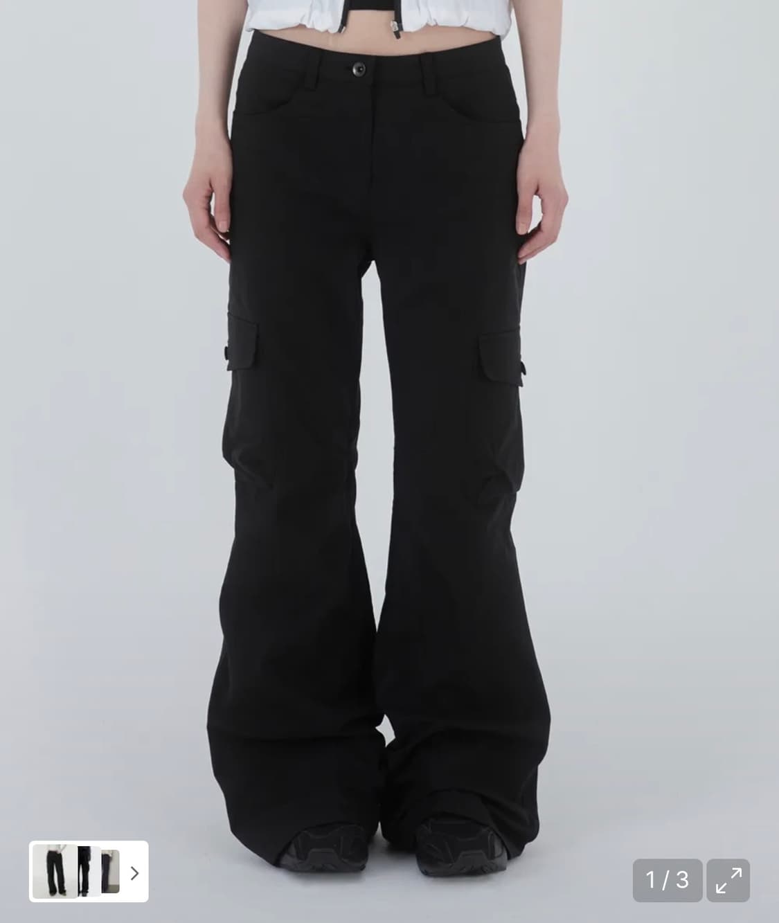 미세키서울 포켓 카고 부츠컷 팬츠 2 상품이미지1