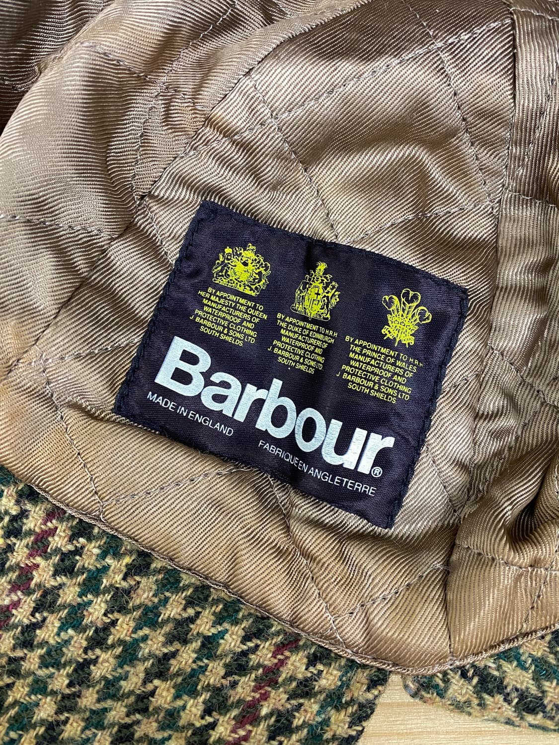 바버 트위드 셜록홈즈 디스토커 햇 상품이미지7