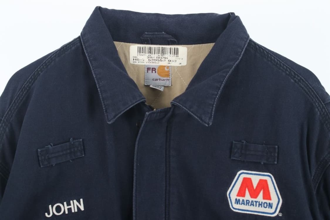 칼하트 (MEN - XL) 코튼 나일론 아크릴 집업 워크 자켓 상품이미지3