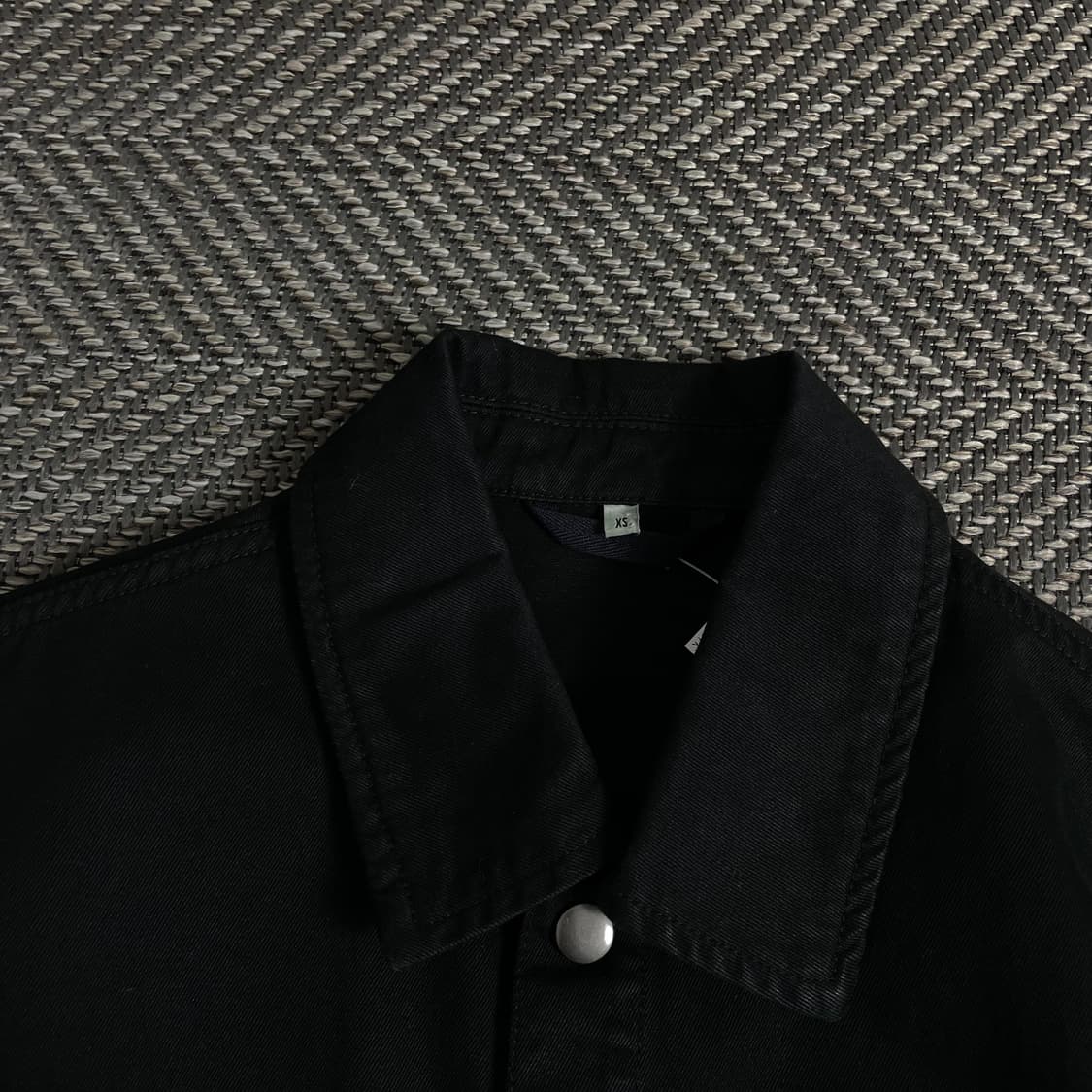 오프닝 세레모니 빅로고 블랙 박시핏 워크 자켓o 3311 상품이미지6