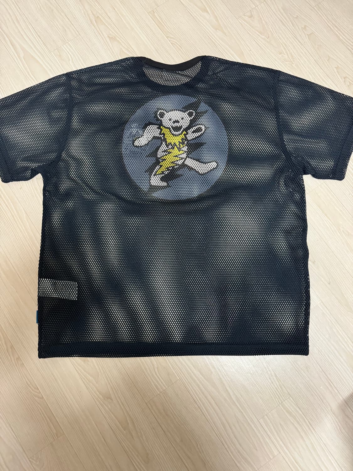 디스이즈네버댓 x 그레이트풀 데드 댄싱 베어 메쉬 숏슬리브 상품이미지2