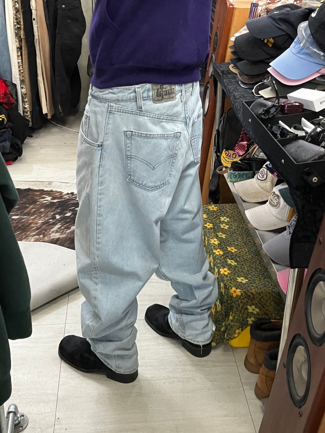 90s USA LEVIS SILVER TAB BAGGY 상품이미지1