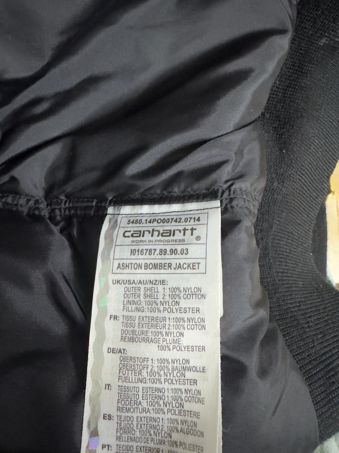 칼하트 Ashton Bomber Jacket 상품이미지4