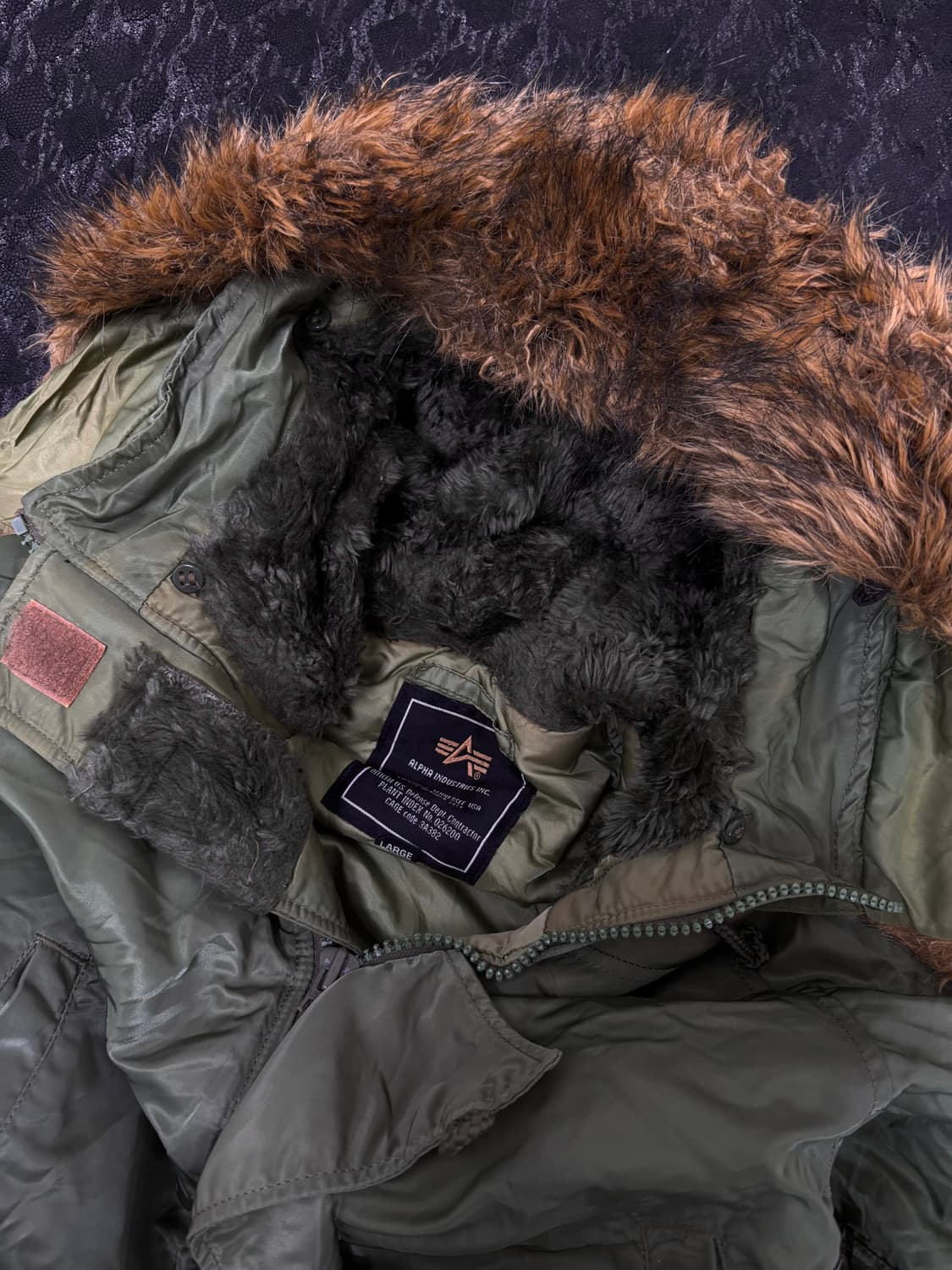 “Alpha indusries N-3b” Fur Parka 상품이미지7