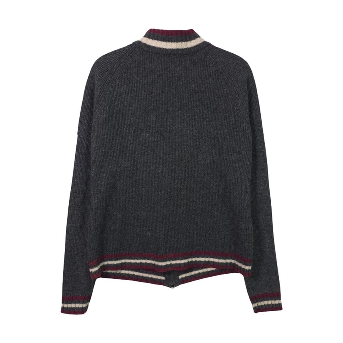 CHEVIGNON 사이드 라인 스포티 Y2K 니트 집업 85 상품이미지2