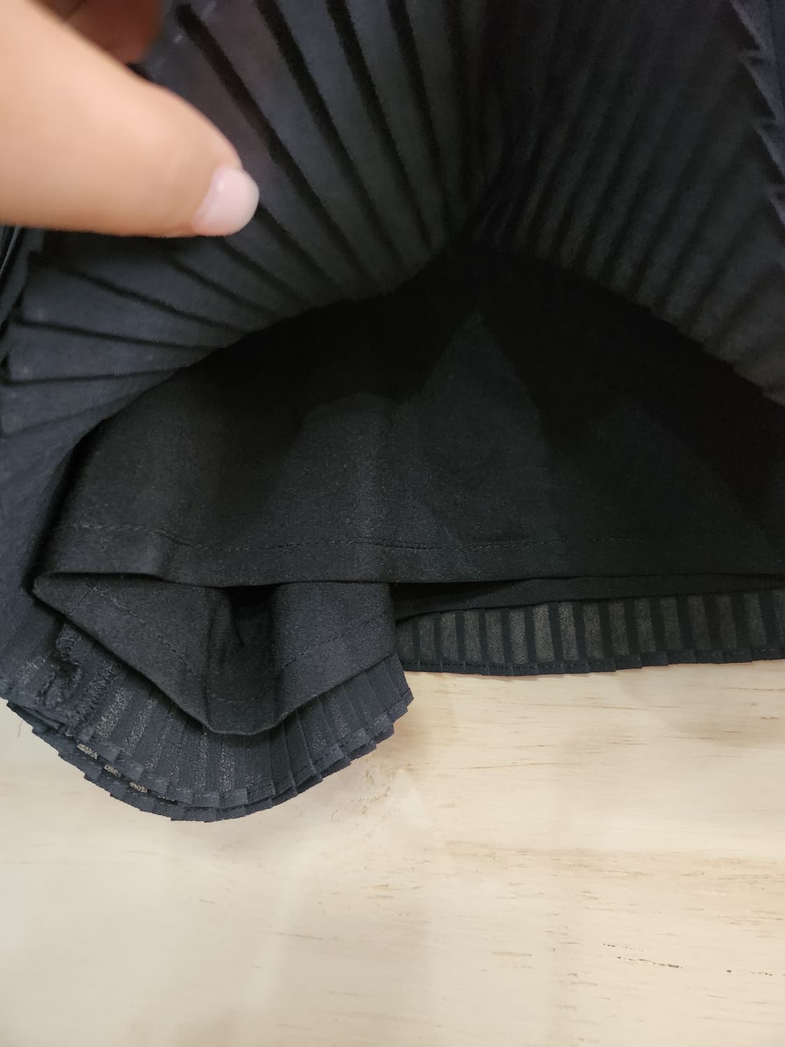 842) 클럽모나코 플리츠 쉬폰 반바지 상품이미지4