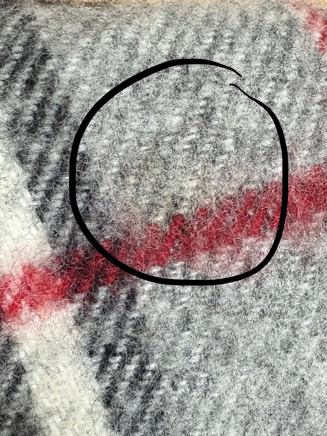 계좌 쿨거 1.0 할인 ) 버버리 램스울 머플러 상품이미지5