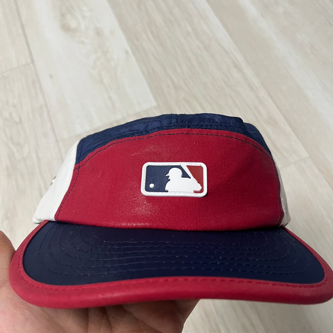 MLB 레드/네이비 캠프캡 모자 상품이미지2