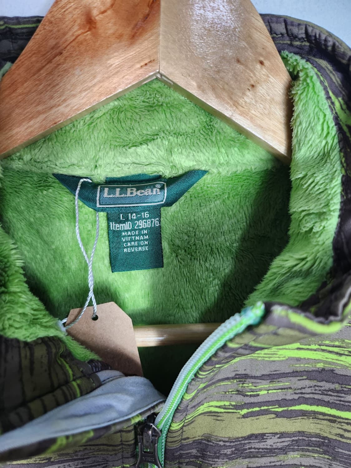 L.L.Bean 엘엘빈 키즈 패턴 플리스 상품이미지2