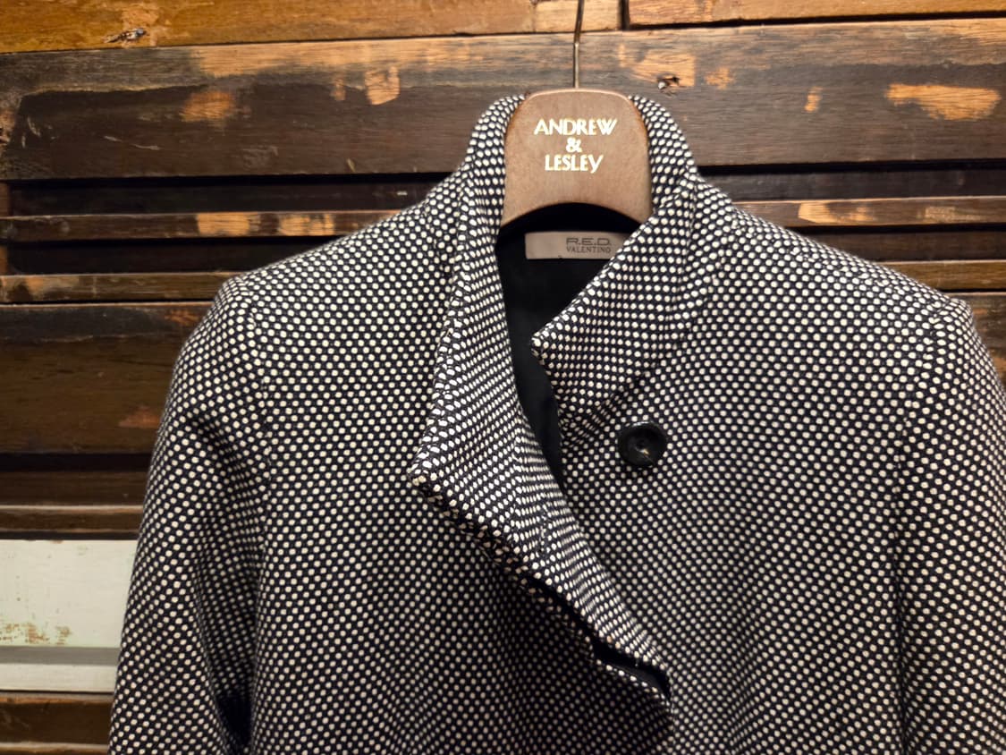 발렌티노 레드 트위드코트 상품이미지3