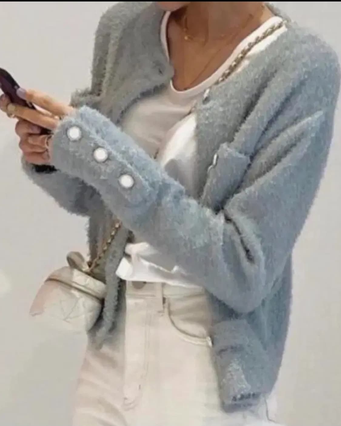 (택포) 유메르 피어펄 가디건 상품이미지2