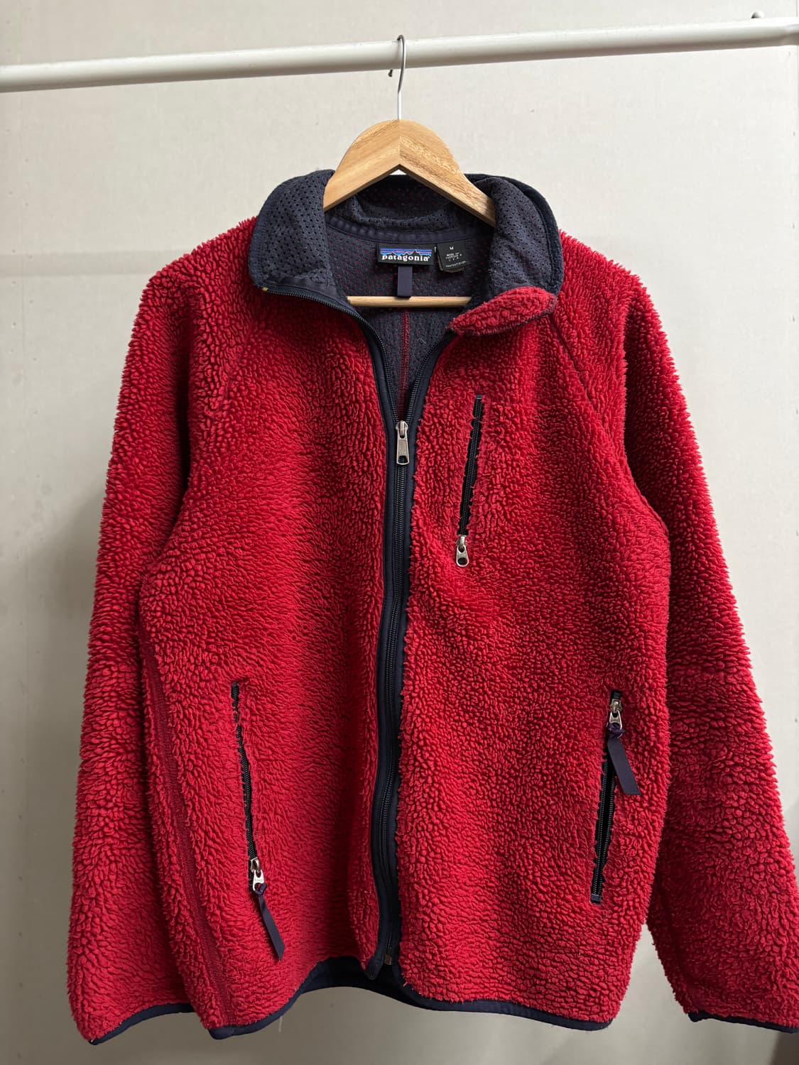 파타고니아 00s USA 레트로 플리스집업 상품이미지1