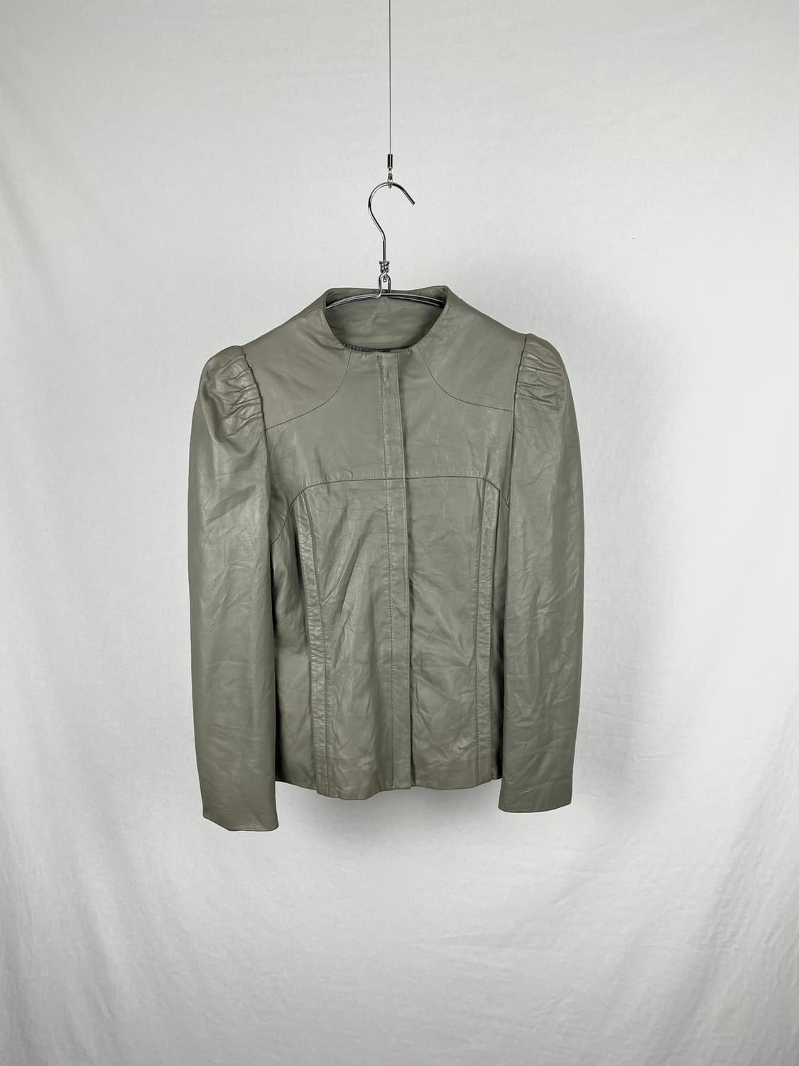 Vintage 양가죽 레더자켓 상품이미지1