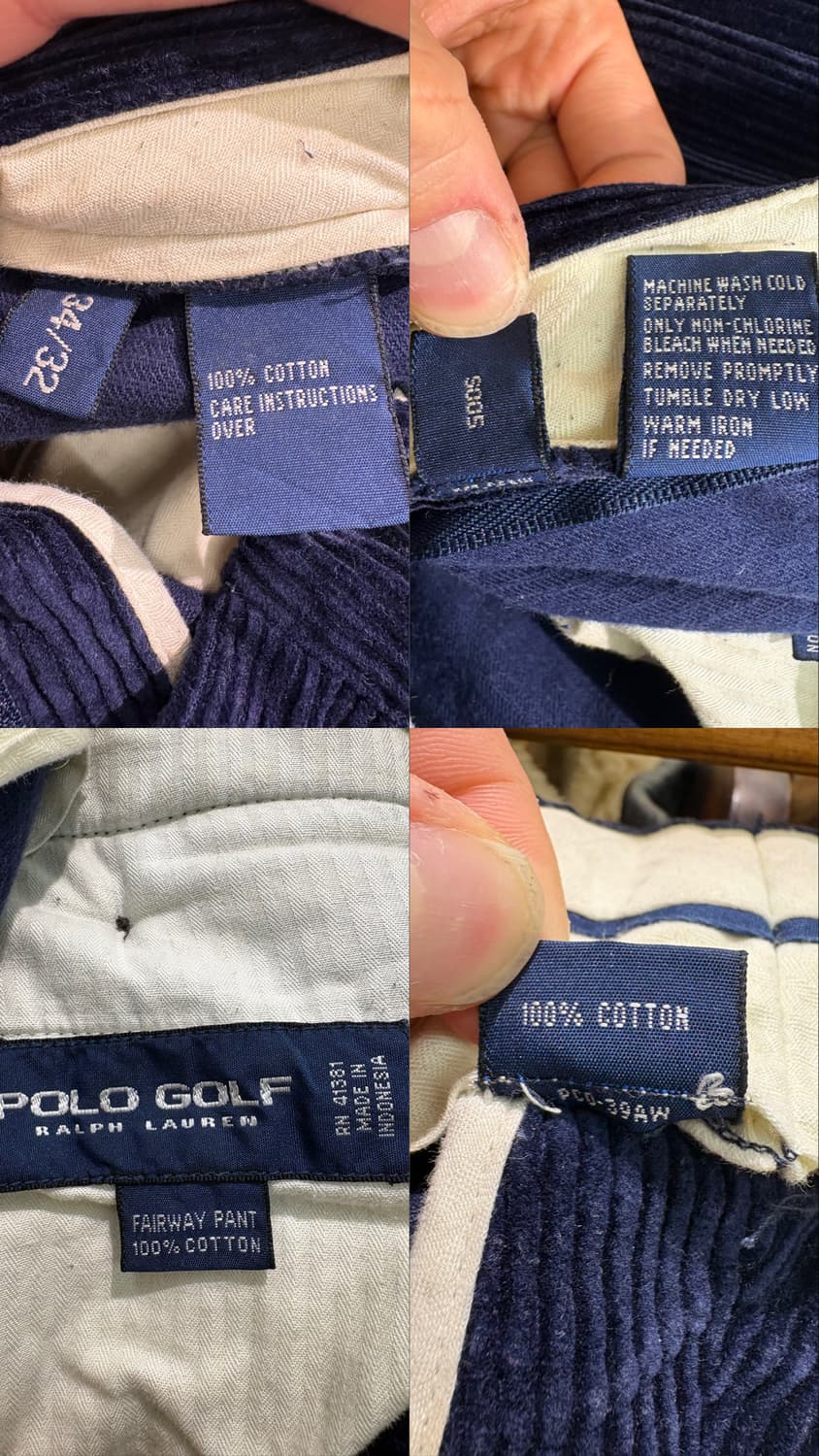 폴로 골프 랄프로렌 코듀로이 팬츠 상품이미지10
