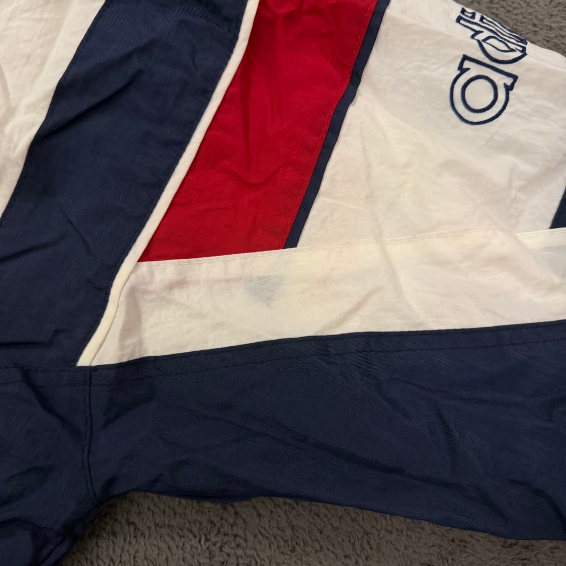 [정품/M] 아디다스 올드스쿨 배색 바람막이 자켓 상품이미지9