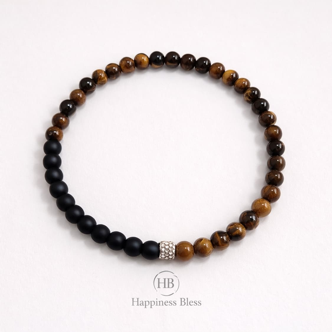 4mm 오닉스 & 호안석 팔찌 | 3 Designs 상품이미지3