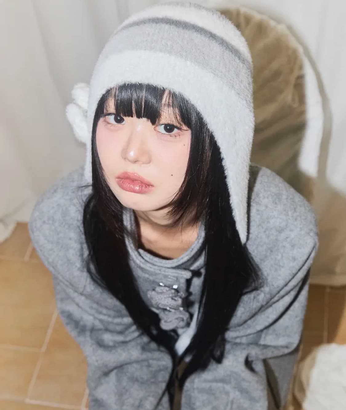 일리고 이어플랩 비니 상품이미지4