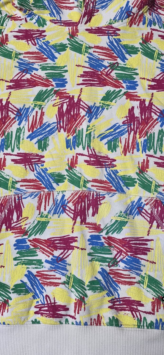 아디다스 올드스쿨 크레용 그래픽 후드 100 상품이미지5