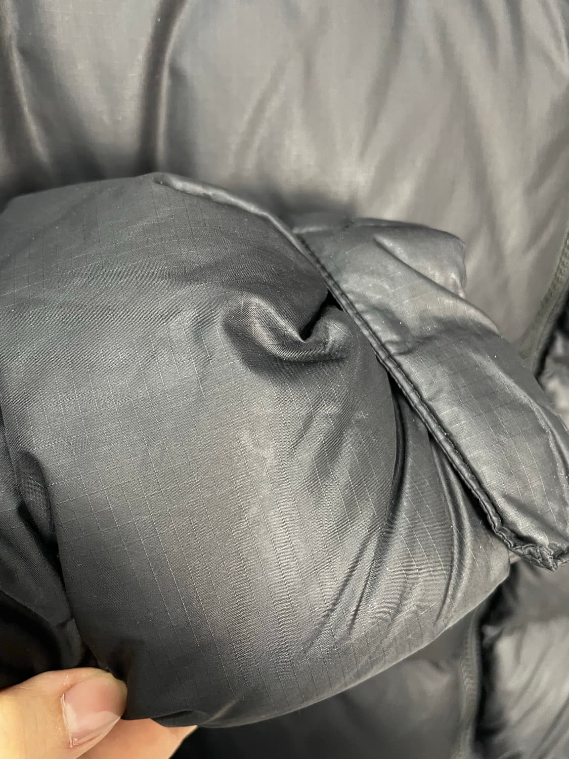 노스페이스 1996 에코 눕시 블랙 구스다운 패딩 H1733 상품이미지7