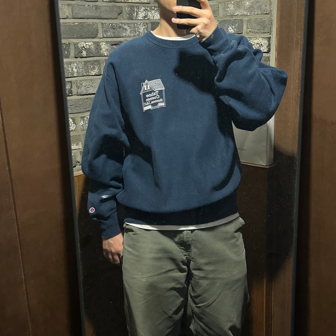 L) 챔피온 프리미엄 리버스위브 O0s 빈티지 스웻 맨투맨 상품이미지8