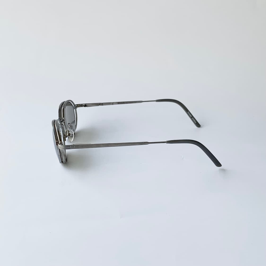 964 데드스탁 빈티지선글라스 초경량 로우 티타늄 클립 선글라스 사각 상품이미지7