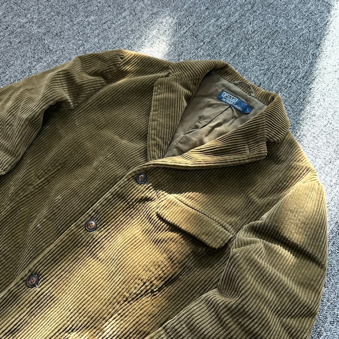 폴로 랄프로렌 빈티지 브라운 코듀로이 자켓 상품이미지3