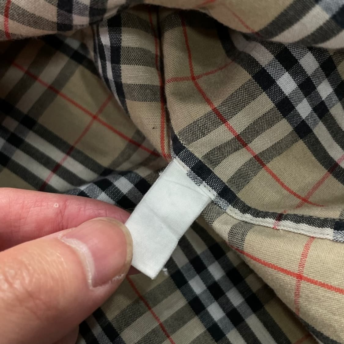 100 버버리 노바체크 셔츠  상품이미지4