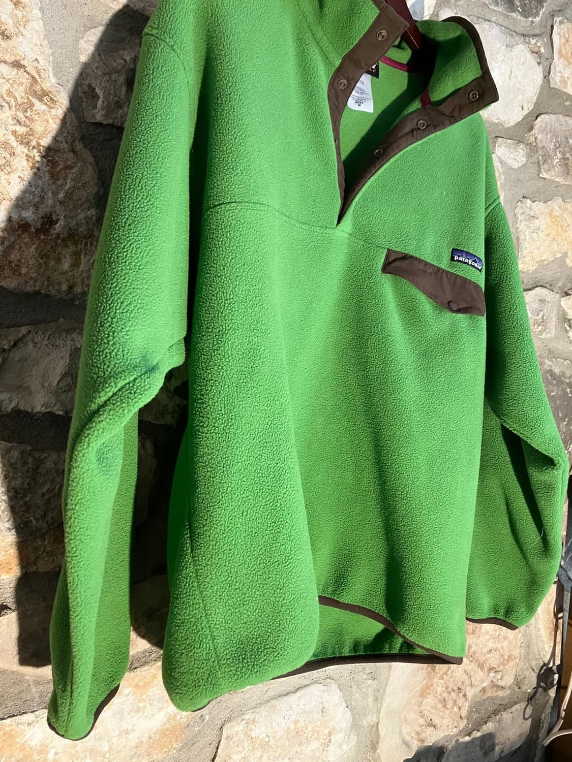 파타고니아 신칠라 스냅-T 그린 상품이미지5