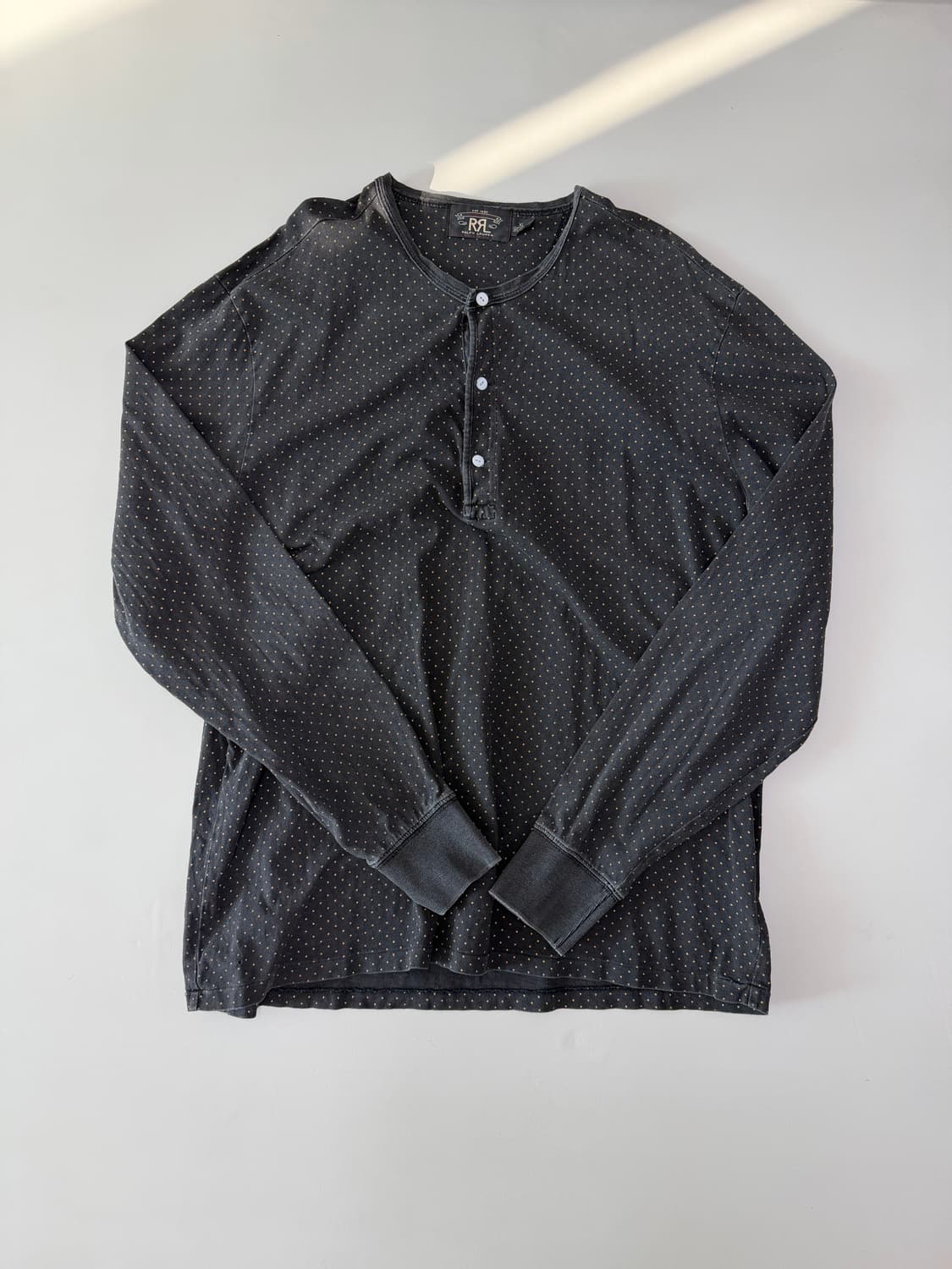 RRL 도트무늬 헨리넥 XL 상품이미지1