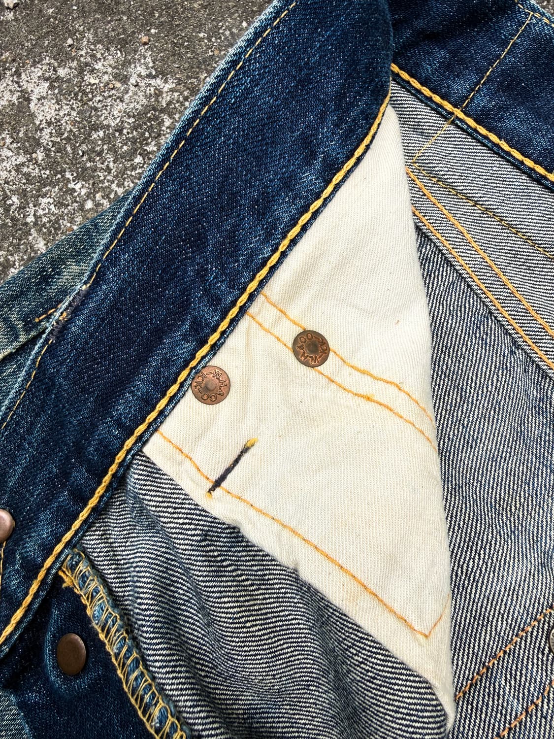 Warehouse Lot 1000 Selvedge Denim Pants 상품이미지10