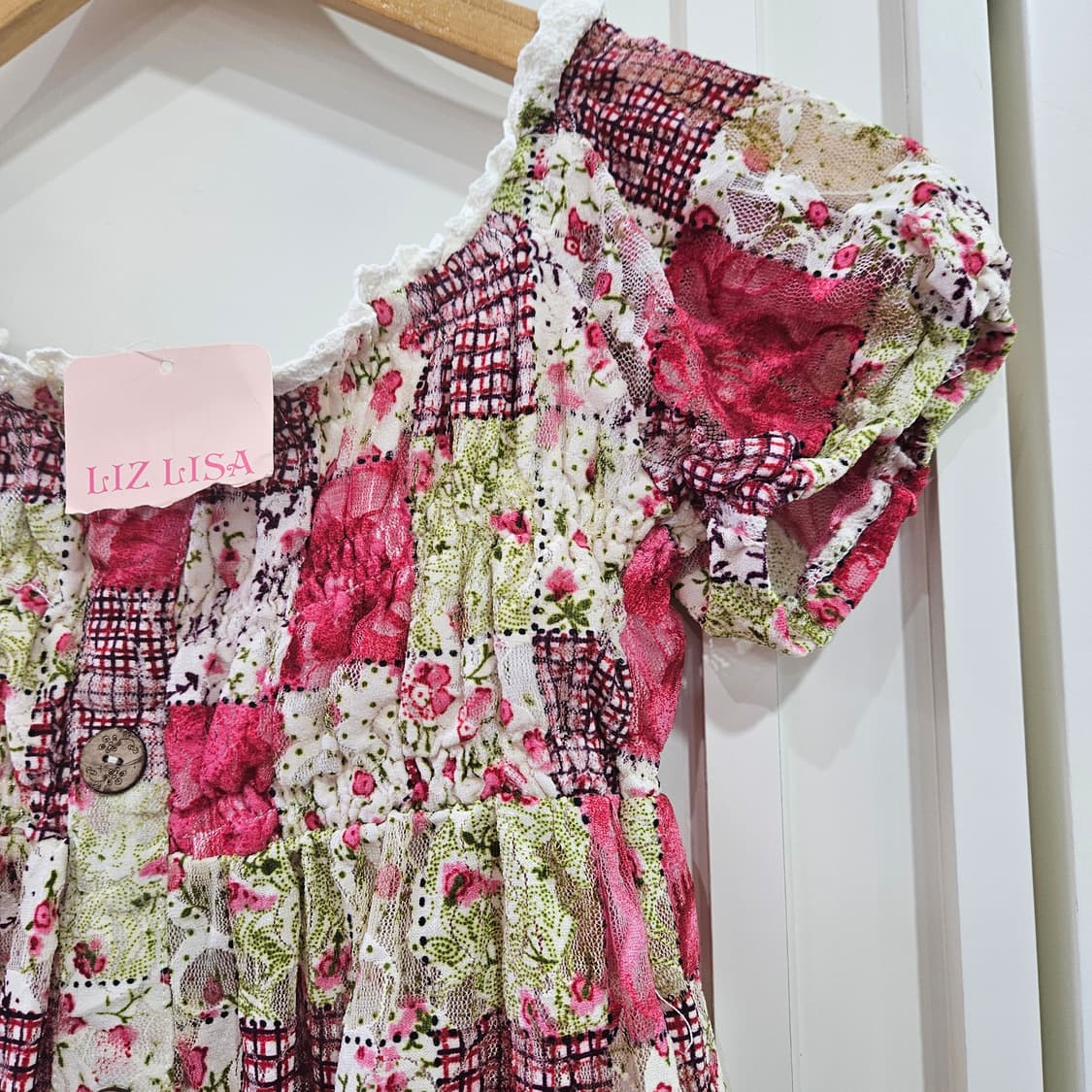 LIZ LISA 패치워크 원피스 상품이미지9