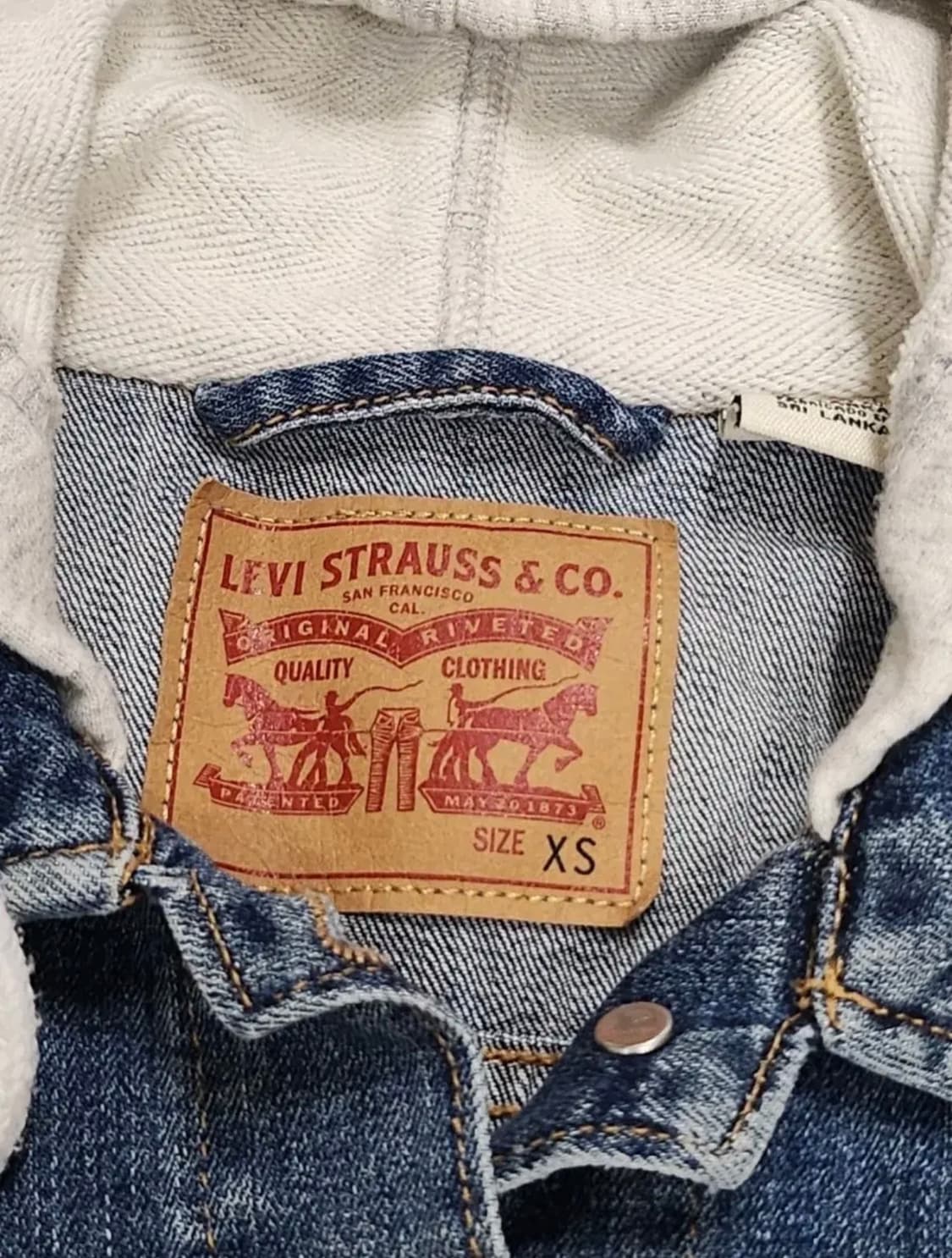 리바이스 트리거 청자켓 후드 상품이미지7