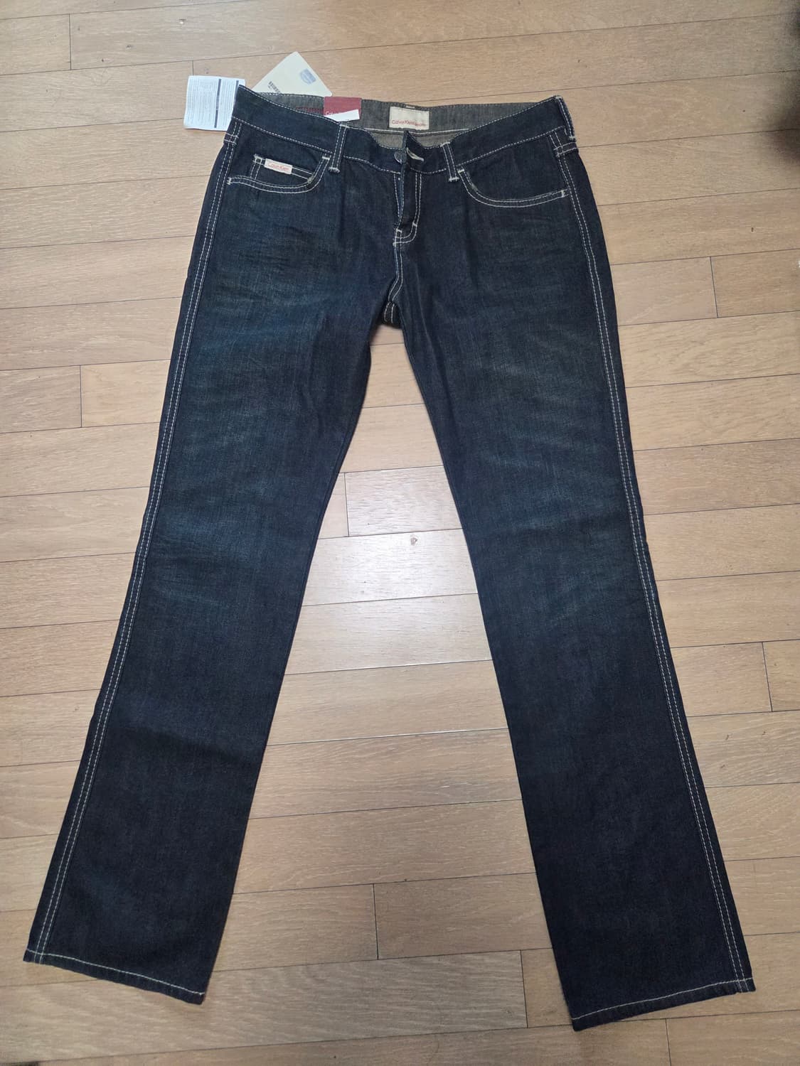 캘빈클라인 여성 워싱진 데님 청바지 허리 30사이즈 상품이미지2