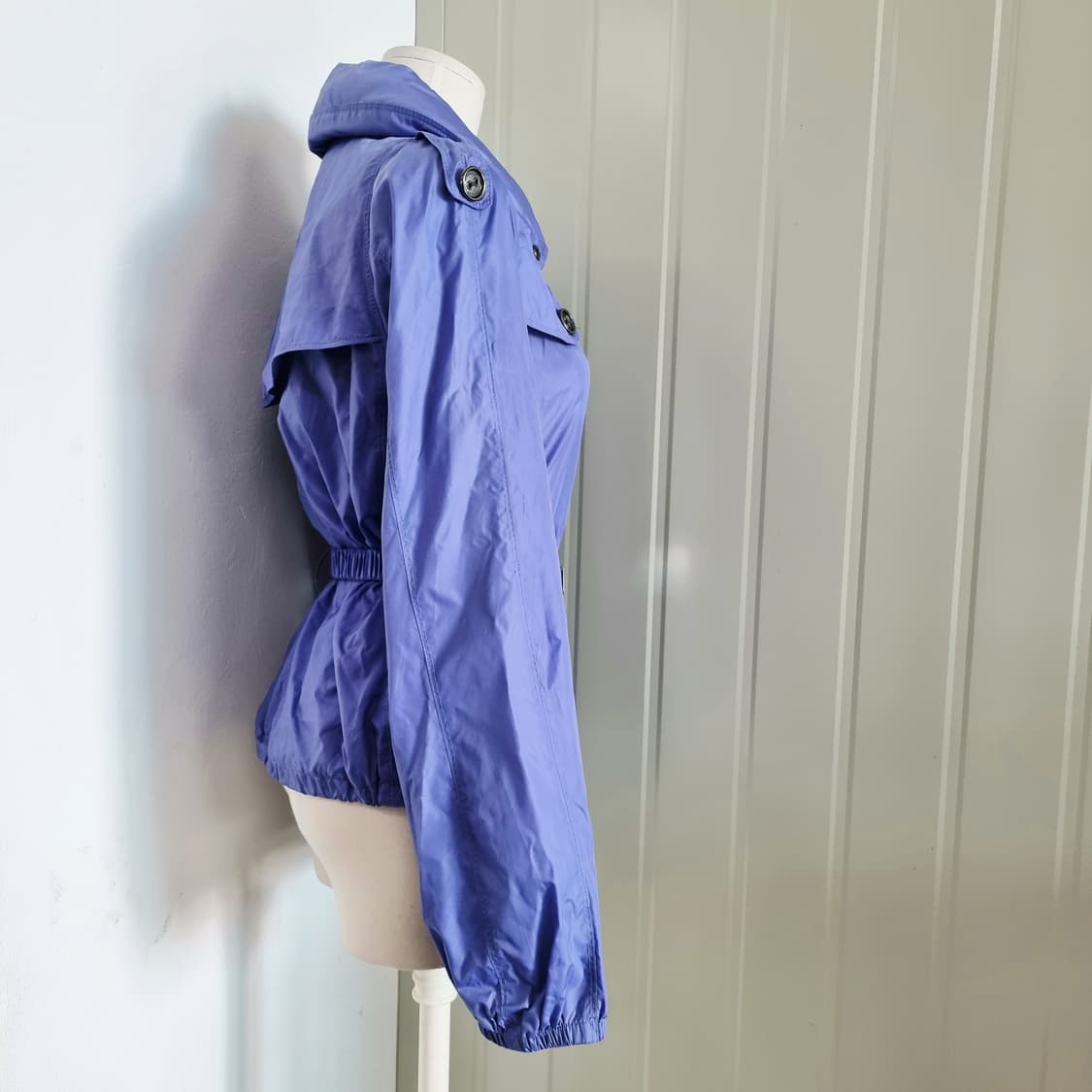 버버리 나일론 벨티드 바람막이 점퍼 자켓 (55/표기UK8,US6) 상품이미지2