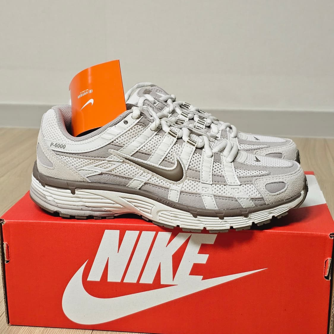 230 새제품) 나이키 P-6000 팬텀 그레이 밍크브라운 여성 운동화 상품이미지2