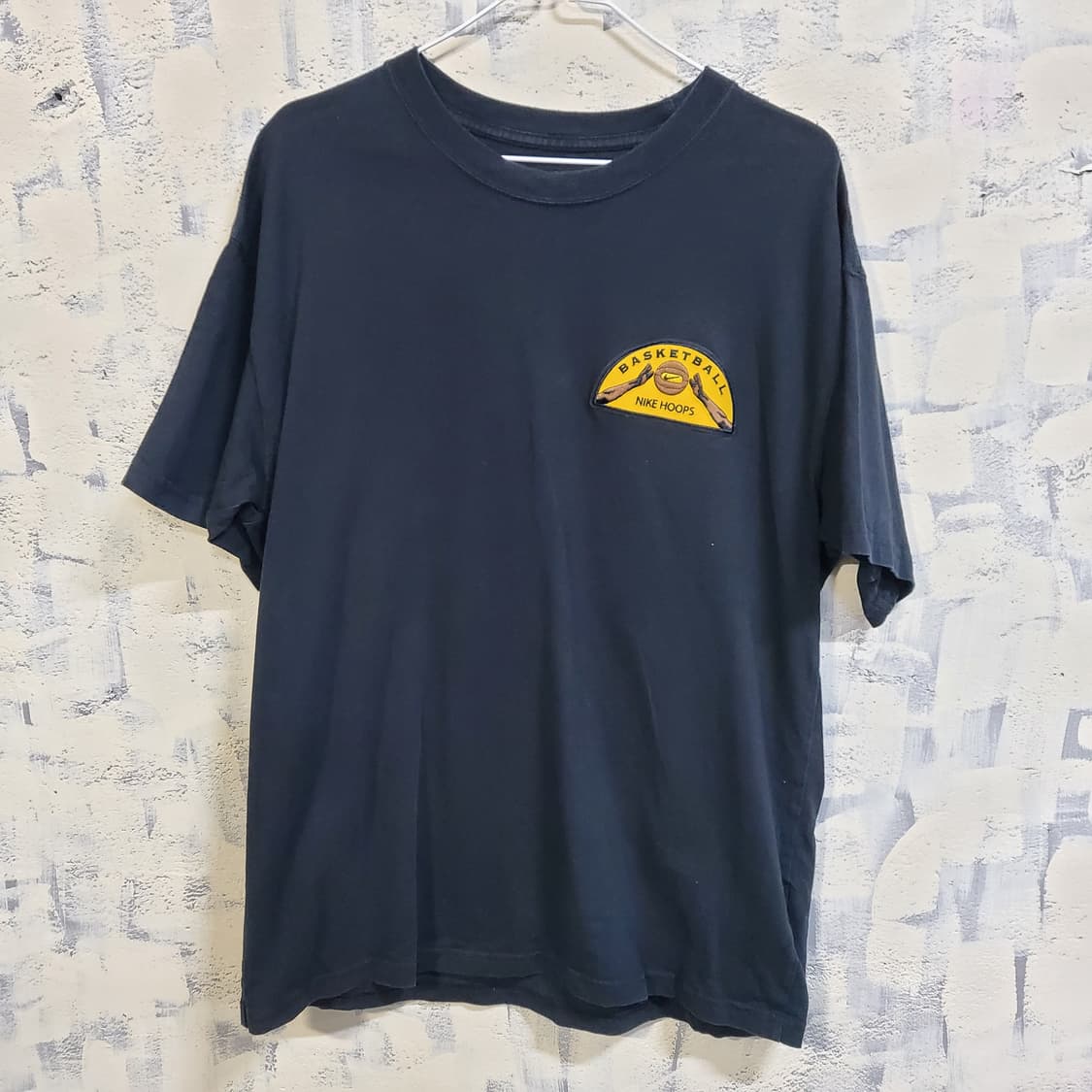 나이키 스우시 루즈핏 농구 반팔 티셔츠 블랙  상품이미지1