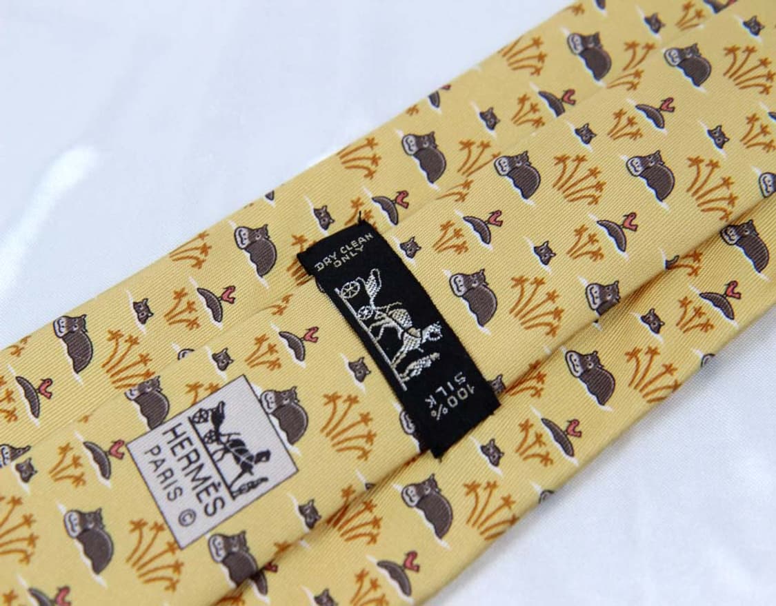 에르메스 9cm A+등급 남자 명품 넥타이 상품이미지3