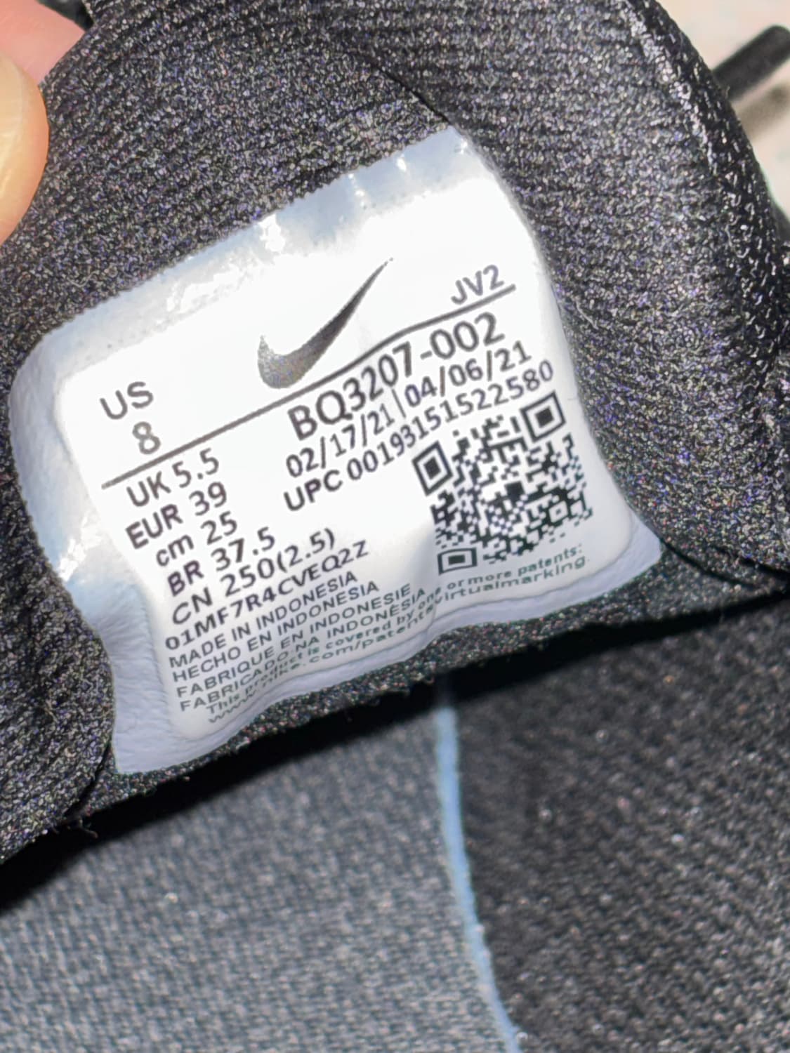 나이키 레볼루션 5 런닝화 블랙(250) 상품이미지2