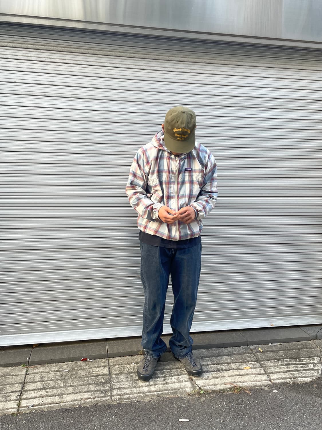 12SP Patagonia Check Wind Braker 상품이미지2