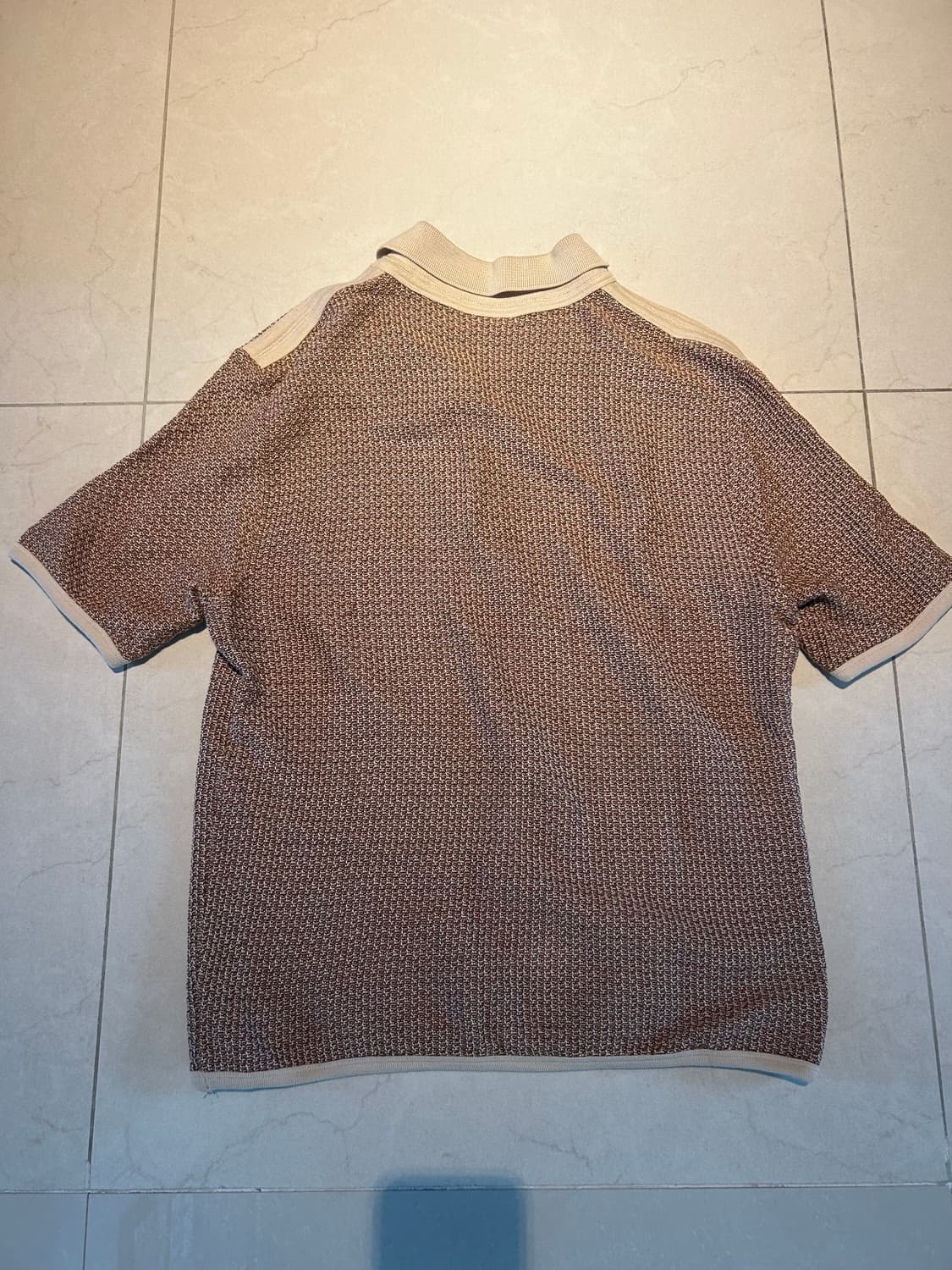 (M) 르메르 자카드 니트 폴로 셔츠 상품이미지3