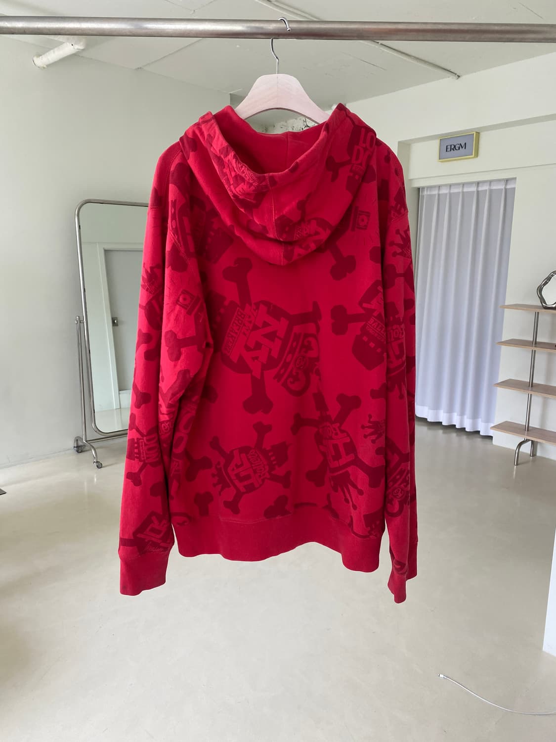 스투시 스컬시티 후드집업 상품이미지5