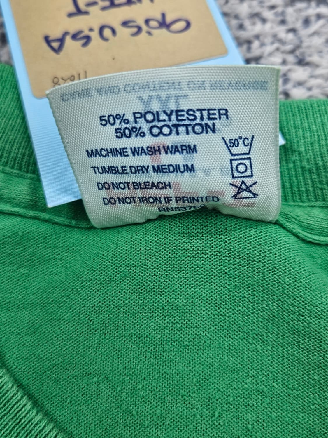 90's USA HEF-T 싱글스티치 롱 슬리브 (2XL) / 11628 상품이미지7